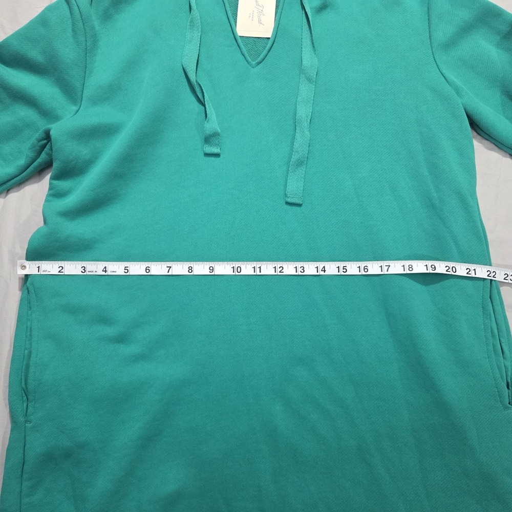 Universal Thread Women's Mini Fleece Long Sleeve Green Tunic Dress Size M NWT - Picture 10 of 13